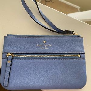 Kate Spade purple small wristlet.